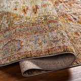 Alois Tan Rich Textured Traditional Rug - Ornate Home