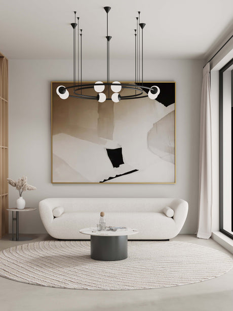 Alondra Coffee Table and End Table in Black (set of 2) - Ornate Home