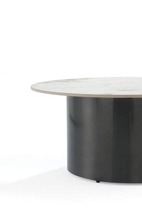 Alondra Coffee Table and End Table in Black (set of 2) - Ornate Home