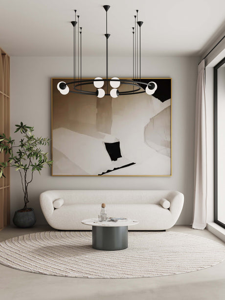 Alondra Coffee Table in Black - Ornate Home