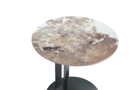 Alondra End Table in Black - Ornate Home