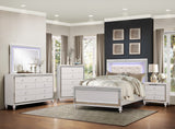 Alonza White California King Bed - Ornate Home