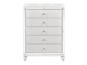 Alonza White Chest - Ornate Home
