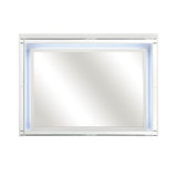 Alonza White Mirror - Ornate Home