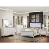 Alonza White Mirror - Ornate Home
