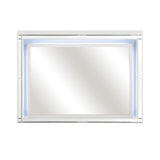 Alonza White Mirror - Ornate Home