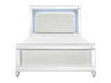 Alonza White Queen Bed - Ornate Home