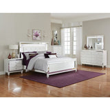 Alonza White Queen Bed - Ornate Home