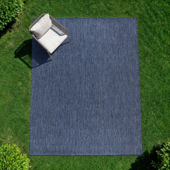 Alora Azure Outdoor Area Rug | Hose-Washable Patio Rug - Ornate Home