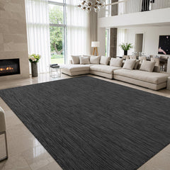 Alora Dark Gray Outdoor Rug | Heavy-Duty Patio Essential - Ornate Home
