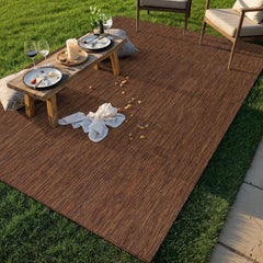 Alora Gold Outdoor Area Rug | Sun-Resistant Patio Decor - Ornate Home