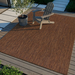 Alora Gold Outdoor Area Rug | Sun-Resistant Patio Decor - Ornate Home