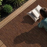 Alora Gold Outdoor Area Rug | Sun-Resistant Patio Decor - Ornate Home