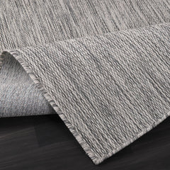 Alora Gray Outdoor Area Rug | Modern Weatherproof Rug - Ornate Home