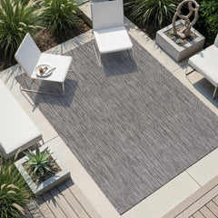 Alora Gray Outdoor Area Rug | Modern Weatherproof Rug - Ornate Home