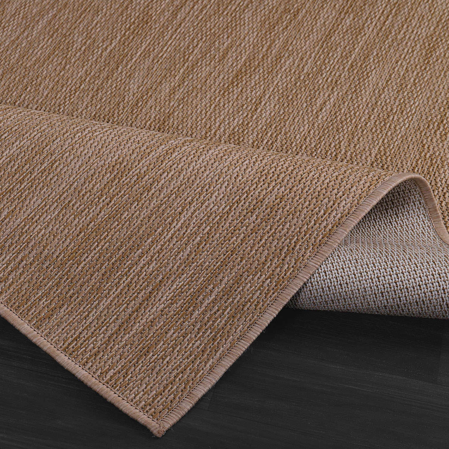 Alora Jute Outdoor Area Rug | Weatherproof & Washable - Ornate Home