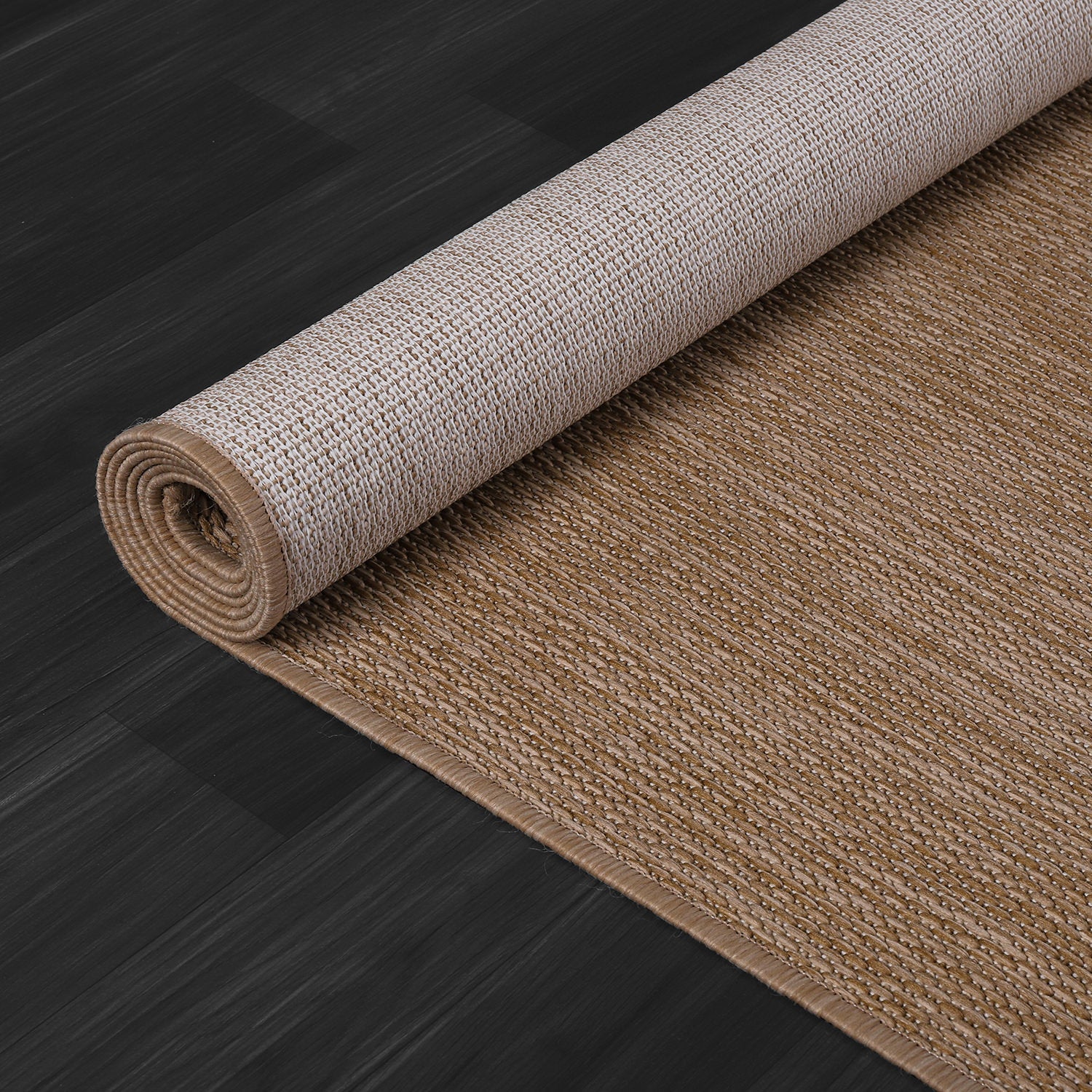 Alora Jute Outdoor Area Rug | Weatherproof & Washable - Ornate Home