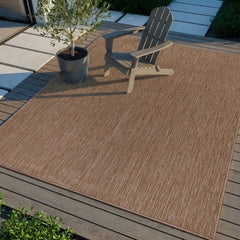 Alora Jute Outdoor Area Rug | Weatherproof & Washable - Ornate Home