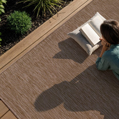 Alora Jute Outdoor Area Rug | Weatherproof & Washable - Ornate Home
