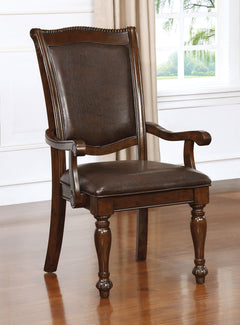 Alpena Brown Cherry 7 Pc. Dining Room Set - Ornate Home