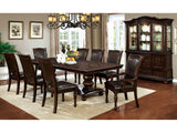 Alpena Brown Cherry 9 Pc. Dining Room Set - Ornate Home