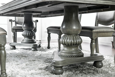Alpena Gray 7 Pc. Dining Room Set - Ornate Home