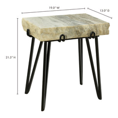 Alpert Light Brown Accent Table - Ornate Home