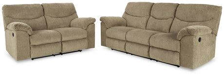 Alphons Briar Reclining Sofa and Loveseat - Ornate Home