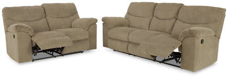 Alphons Briar Reclining Sofa and Loveseat - Ornate Home
