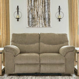 Alphons Manual Reclining Loveseat (Online Special Price) - Ornate Home