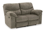 Alphons Manual Reclining Loveseat (Online Special Price) - Ornate Home