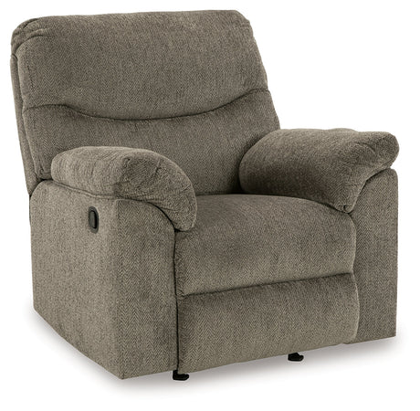 Alphons Putty Reclining Sofa, Loveseat and Recliner - Ornate Home
