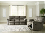 Alphons Putty Reclining Sofa and Loveseat (Online Special Price) - Ornate Home