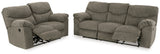 Alphons Putty Reclining Sofa and Loveseat (Online Special Price) - Ornate Home