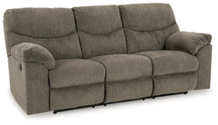 Alphons Putty Reclining Sofa and Loveseat - Ornate Home