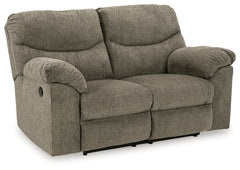 Alphons Putty Reclining Sofa and Loveseat - Ornate Home