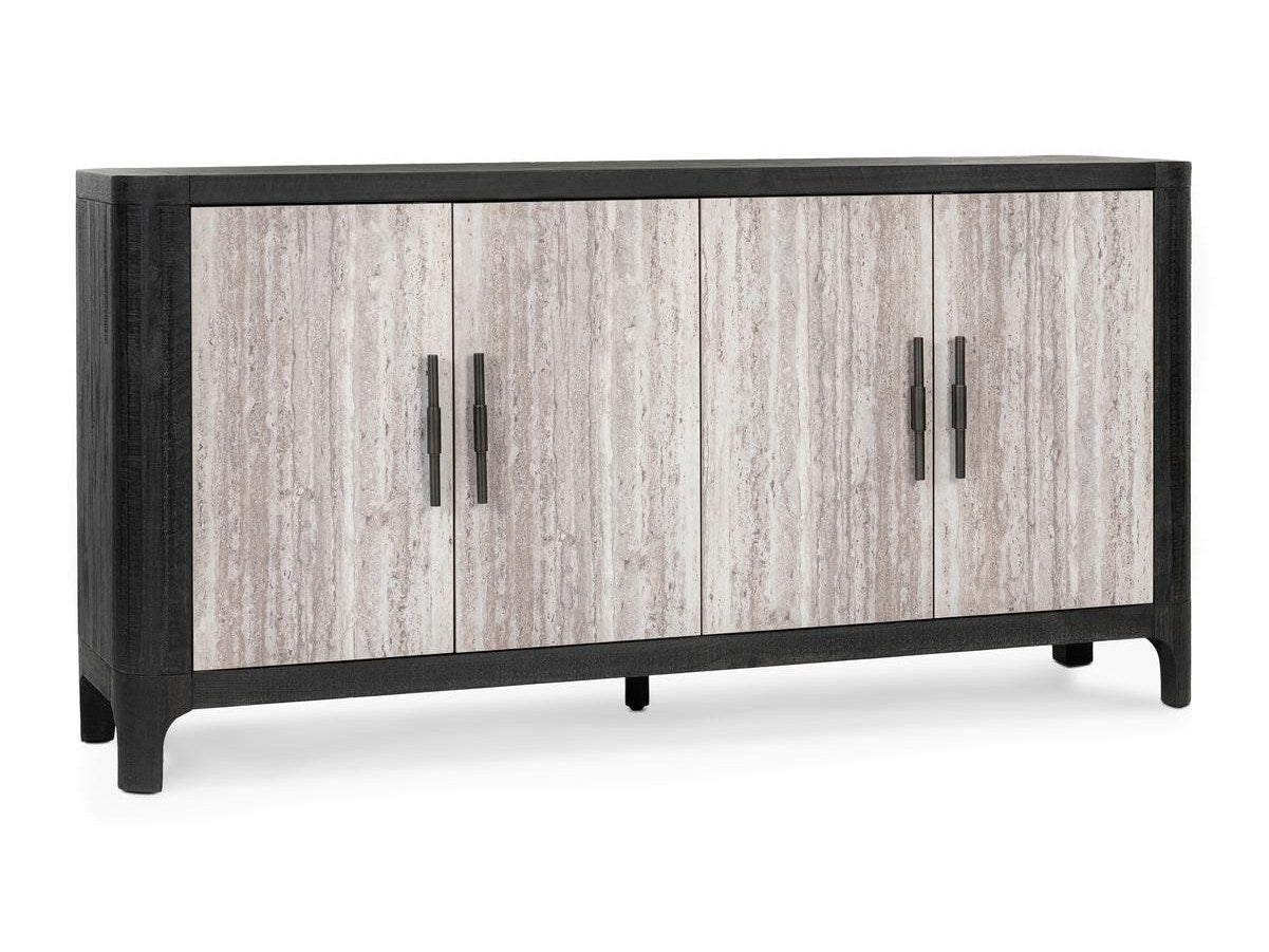 Alpine Antique Black/Gray Buffet - Ornate Home