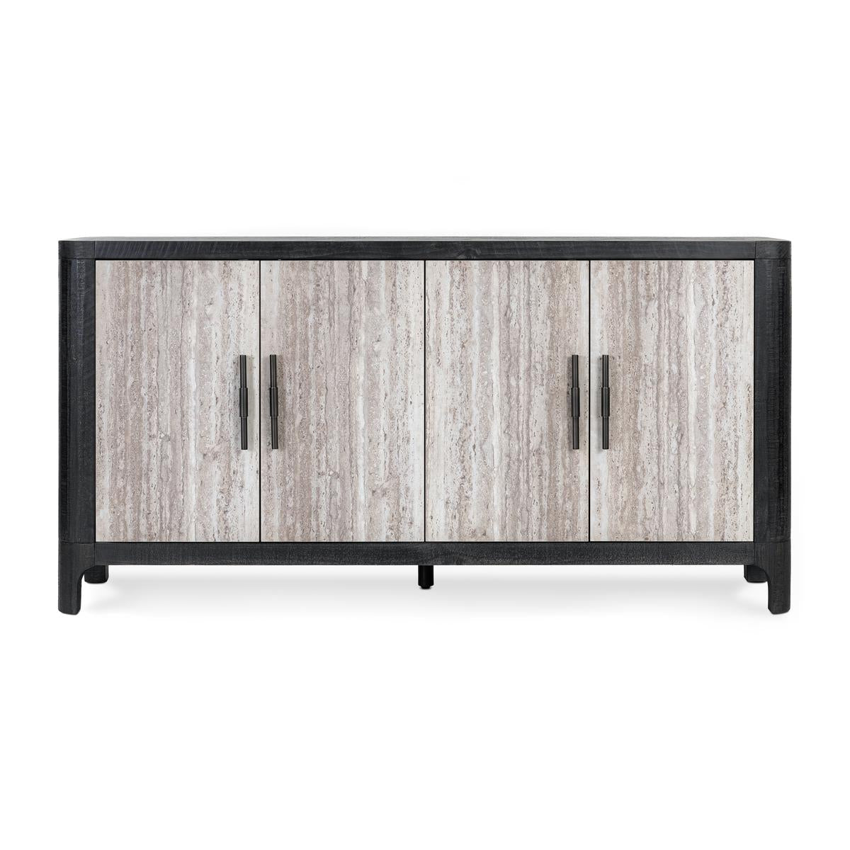 Alpine Antique Black/Gray Buffet - Ornate Home