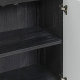 Alpine Antique Black/Gray Buffet - Ornate Home