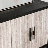 Alpine Antique Black/Gray Buffet - Ornate Home