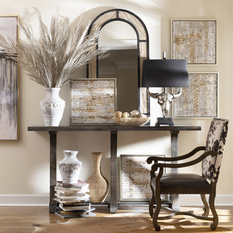 Alpine Brown Console Table - Ornate Home