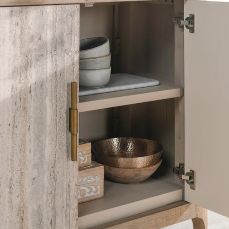 Alpine Natural Cabinet - Ornate Home