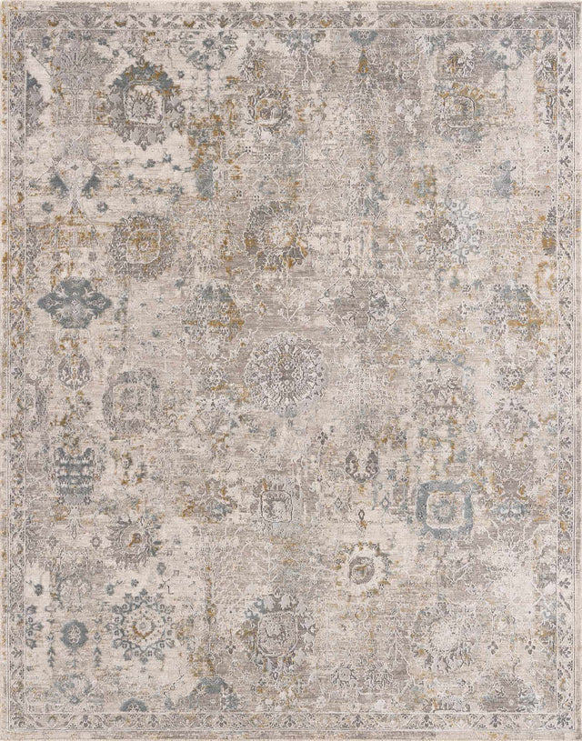 Alroy Textured Rug with Fringes - Ornate Home