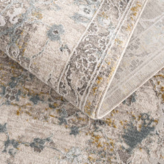 Alroy Textured Rug with Fringes - Ornate Home