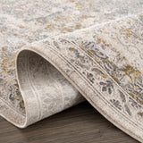 Alroy Textured Rug with Fringes - Ornate Home