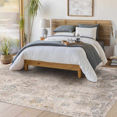 Alroy Textured Rug with Fringes - Ornate Home