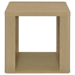 Alsina Greige HP0426 End Table - Ornate Home