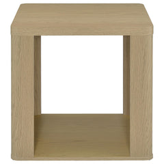 Alsina Greige HP0426 End Table - Ornate Home