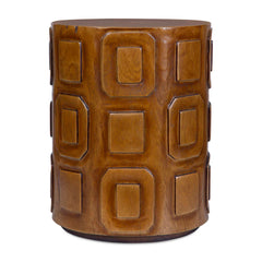Alson Woodtone Geometric Accent Table - Ornate Home