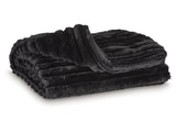Alsonwell Black Throw (Lightweight Plush) - Ornate Home